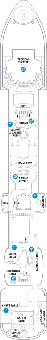 Royal Caribbean Serenade of the Seas Deck Plans, Ship Layout & Staterooms - Cruise Critic