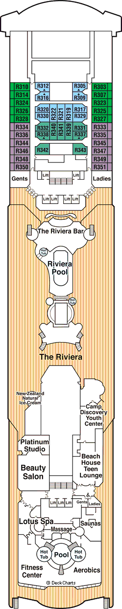 Sea Princess: Riviera Deck Sea Princess: Riviera Deck
