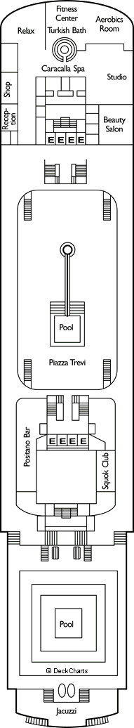 Costa neoClassica: Capri Deck Costa neoClassica: Capri Deck