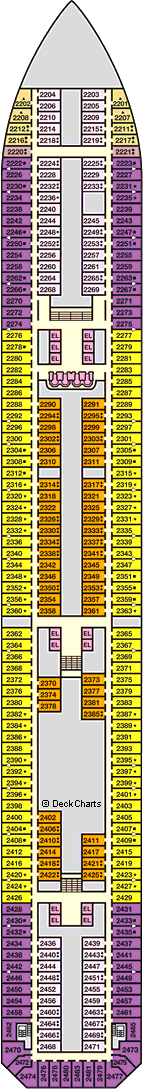 Carnival Conquest Deck Plans, Ship Layout & Staterooms - Cruise Critic