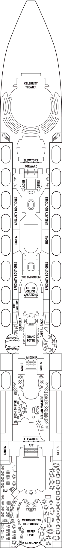 Celebrity Millennium: Deck 5 Celebrity Millennium: Deck 5