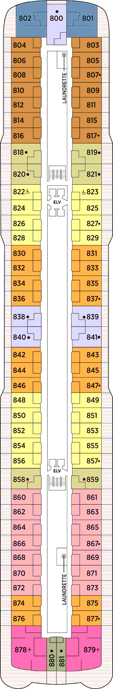 Seven Seas Explorer: Deck 8 Seven Seas Explorer: Deck 8