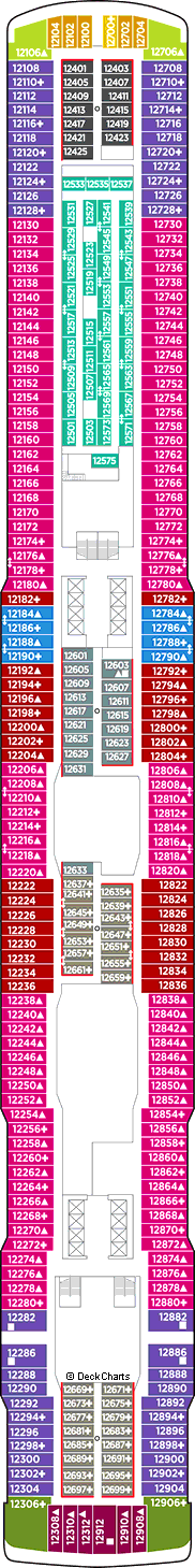 Norwegian Encore Deck Plans Ship Layout Staterooms Map Cruise Critic
