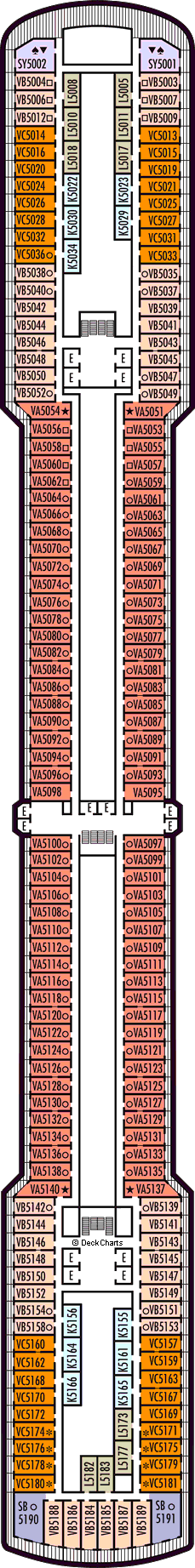 Noordam: Verandah Deck Noordam: Verandah Deck