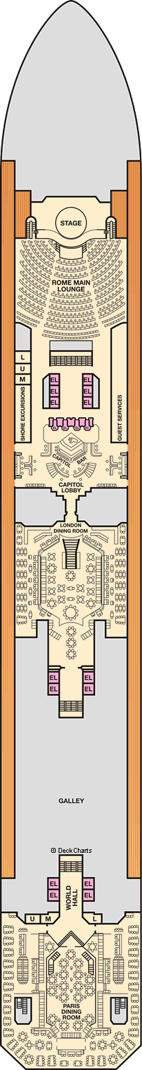 Carnival Triumph: Lobby Deck Carnival Triumph: Lobby Deck