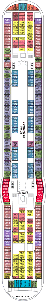 Royal Caribbean Independence of the Seas Cruise Ship: Deck Plans on ...
