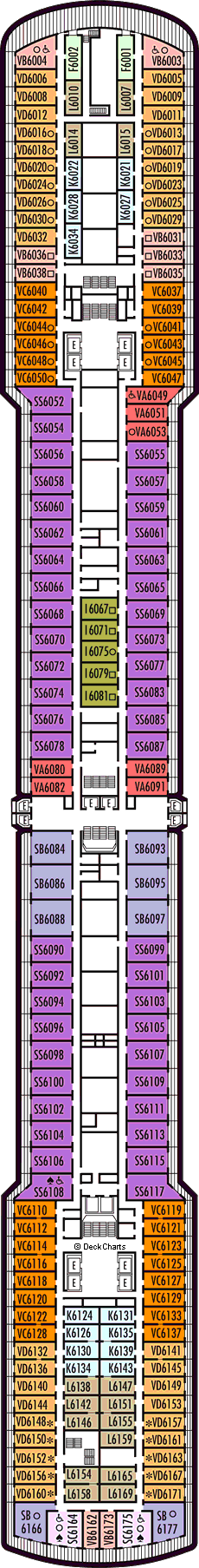 Holland America Noordam Deck Plans, Ship Layout & Staterooms - Cruise