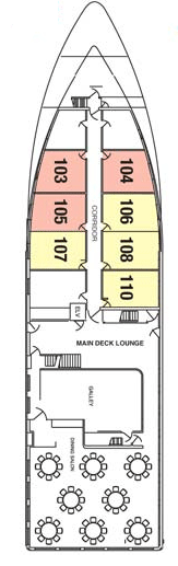 American Glory: Main Deck American Glory: Main Deck