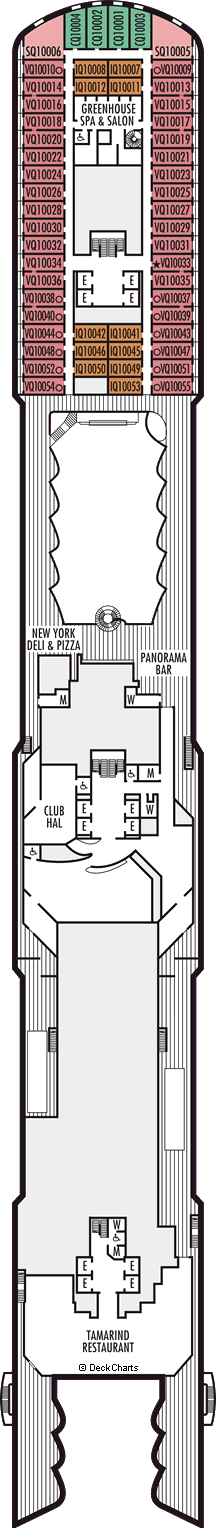 Nieuw Statendam: Panorama Deck Nieuw Statendam: Panorama Deck