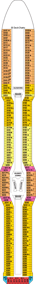 cruise deck plans celebrity reflection