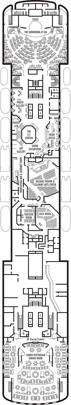 Statendam: Promenade Deck Statendam: Promenade Deck