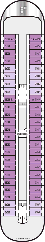 Prinsendam: Verandah Deck Prinsendam: Verandah Deck