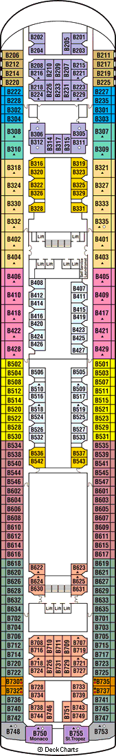 Dawn Princess: Baja Deck Dawn Princess: Baja Deck