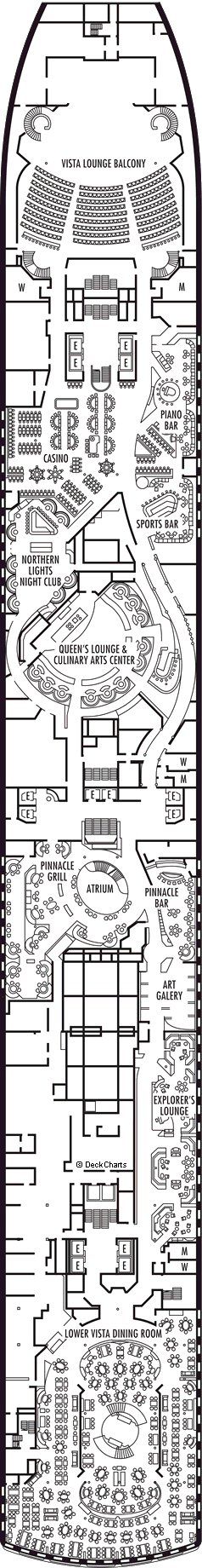 Holland America Zuiderdam Deck Plans, Ship Layout & Staterooms - Cruise
