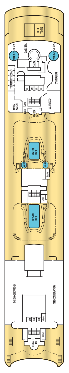 Oriana: Lido Deck Oriana: Lido Deck
