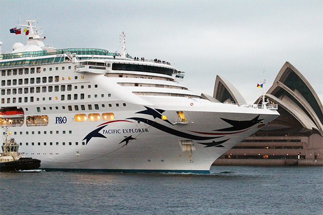 p&o cruise ships in australia